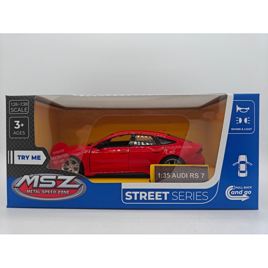 MSZ Die-cast model Audi RS 7 Sportback, scale 1:35
