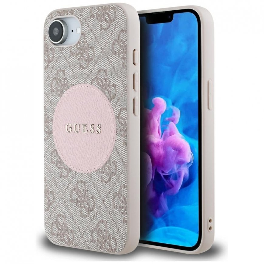 Case Guess 4G Circle Classic Logo MagSafe for iPhone 16e – 2