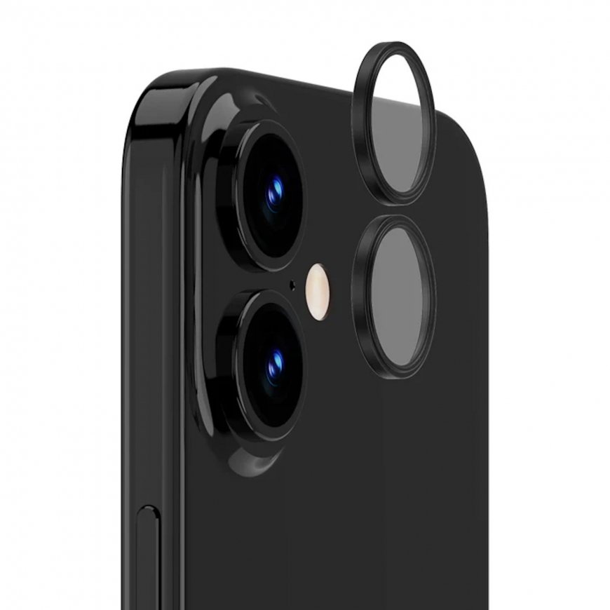 Evelatus Apple iPhone 16 / 16 Plus Kaamera Objektiivi Kaitsearmo