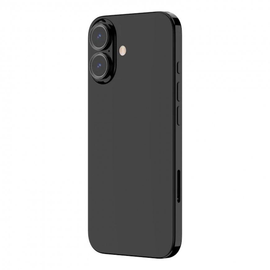 Evelatus Apple iPhone 16 / 16 Plus Защита Линз Камеры Броня Черн – 4