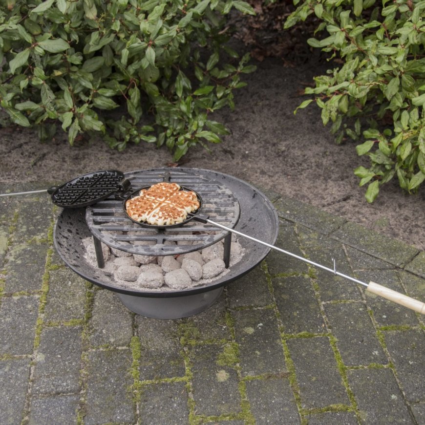 Esschert Design Waffeleisen 2 vafele (-s) Melns – 5