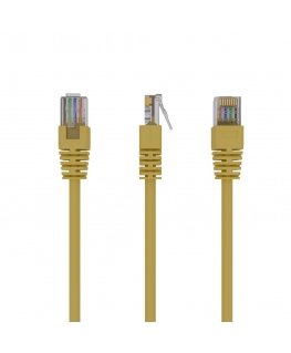 Gembird PP12-5M/Y networking cable Yellow Cat5e