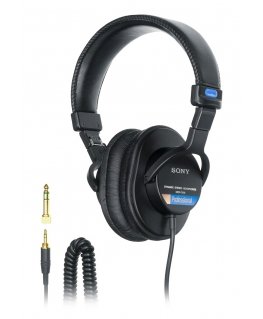 Sony MDR7506 наушники/гарнитура Проводная Оголовье Сцена/студия Черный