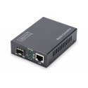Digitus DN-82130 verkon mediamuunnin 1000 Mbit/s musta