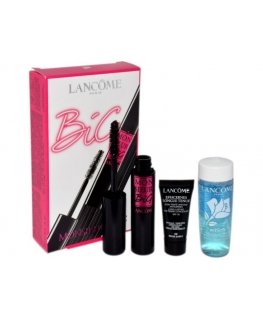LANCOME SET (MASCARA MONSIEUR BIG + BI-FACIL 30ML + EFFACERNES LONGUE TENUE CONCEALER SPF30)
