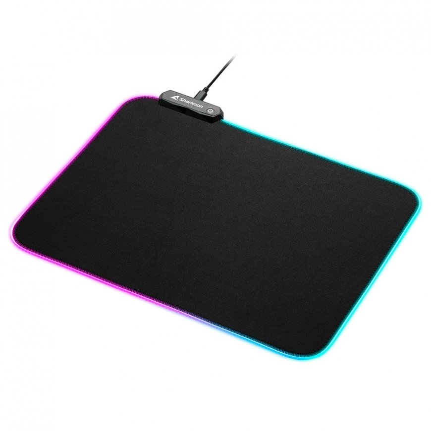 Sharkoon 1337 RGB V2 Gaming Mat Pelihiirimatto musta – 2