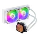 Cooler Master MasterLiquid 240L Core ARGB White Procesors Šķidruma dzesēšanas komplekts 12 cm Balts Cooler Master MasterLiquid 240L Core ARGB White Procesors Šķidruma dzesēšanas komplekts 12 cm Balts
