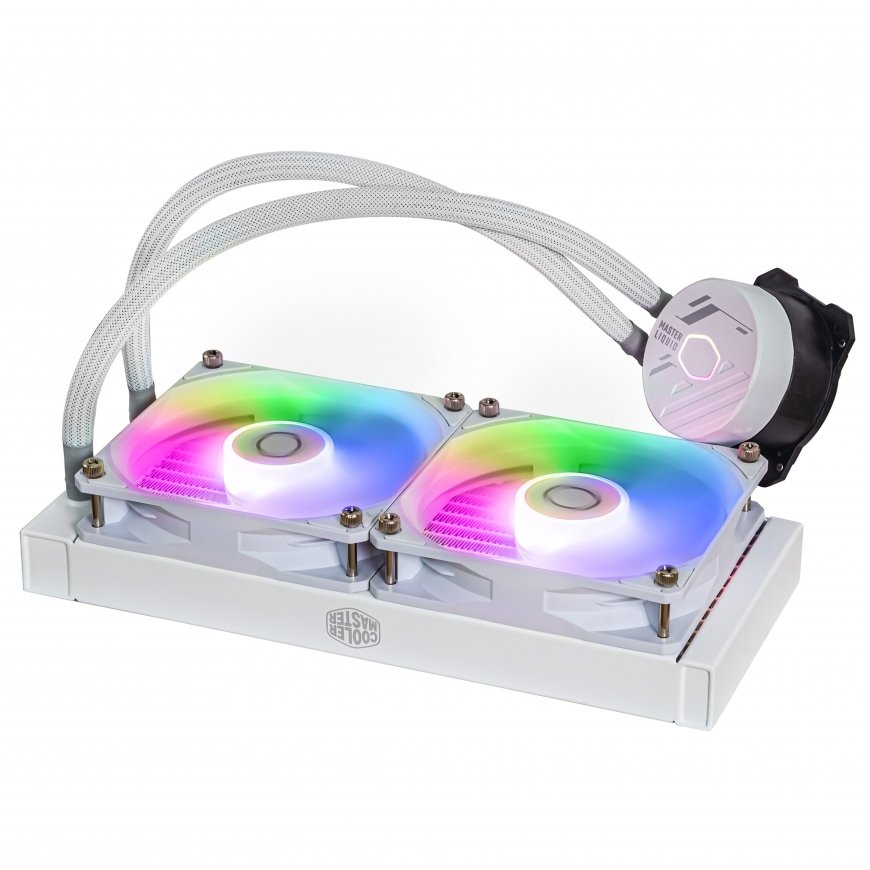 Cooler Master MasterLiquid 240L Core ARGB White Процессор Liquid cooling kit 12 cm Белый – 3
