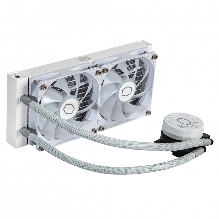 Cooler Master MasterLiquid 240L Core ARGB White Protsessor Vedeljahutuskomplekt 12 cm Valge – 5