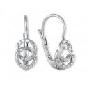 Brilio Silver Brilio Silver Decent silver earrings with cubic zirconia Flowers EA577WG Brilio Silver Brilio Silver Decent silver earrings with cubic zirconia Flowers EA577WG