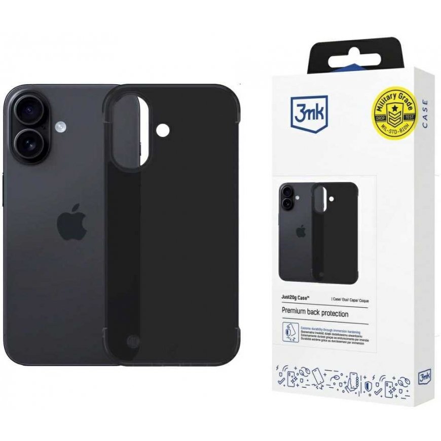 3MK Just20g Matte Case for iPhone