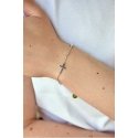 Troli Minimalistinė plieninė apyrankė su kryželiu VCBW024S Troli Minimalistinė plieninė apyrankė su kryželiu VCBW024S