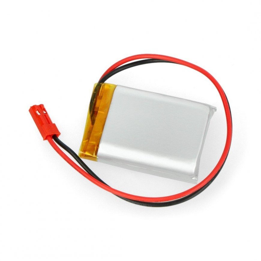 Akyga 1200mAh 1S 3.7V Li-Pol akumuliatorius - 40x30x10mm