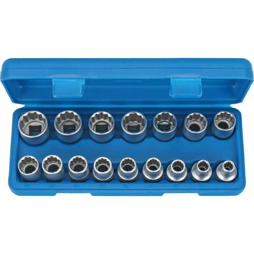 Socket set Condor Werkzeug C1016/12K 1/2'' 8-24 mm 16 pcs.