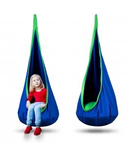 Neo-Sport Cocoon hanging chair, blue