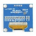 Oem OLED mėlynas grafinis ekranas 1.3" 128x64px I2C v2 - mėlyni simboliai Oem OLED mėlynas grafinis ekranas 1.3" 128x64px I2C v2 - mėlyni simboliai