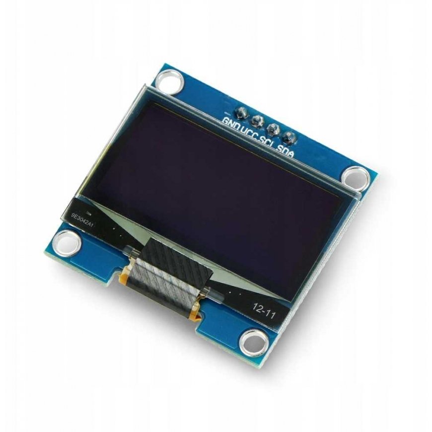 Oem OLED blue graphic display 1.3" 128x64px I2C v2 - blue symbols – 4