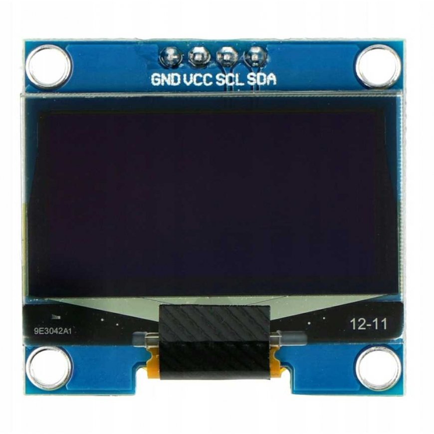 Oem OLED mėlynas grafinis ekranas 1.3" 128x64px I2C v2 - mėlyni simboliai – 5