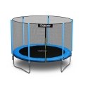 Trampoline with external net and ladder Neo Sport, 252 x 52 cm