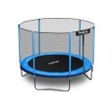 Trampoline with external net and ladder Neo Sport, 252 x 52 cm