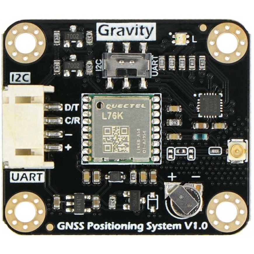 Gravity - BeiDou GNSS GPS receiver module - I2C/UART - DFRobot TEL0157 – 2