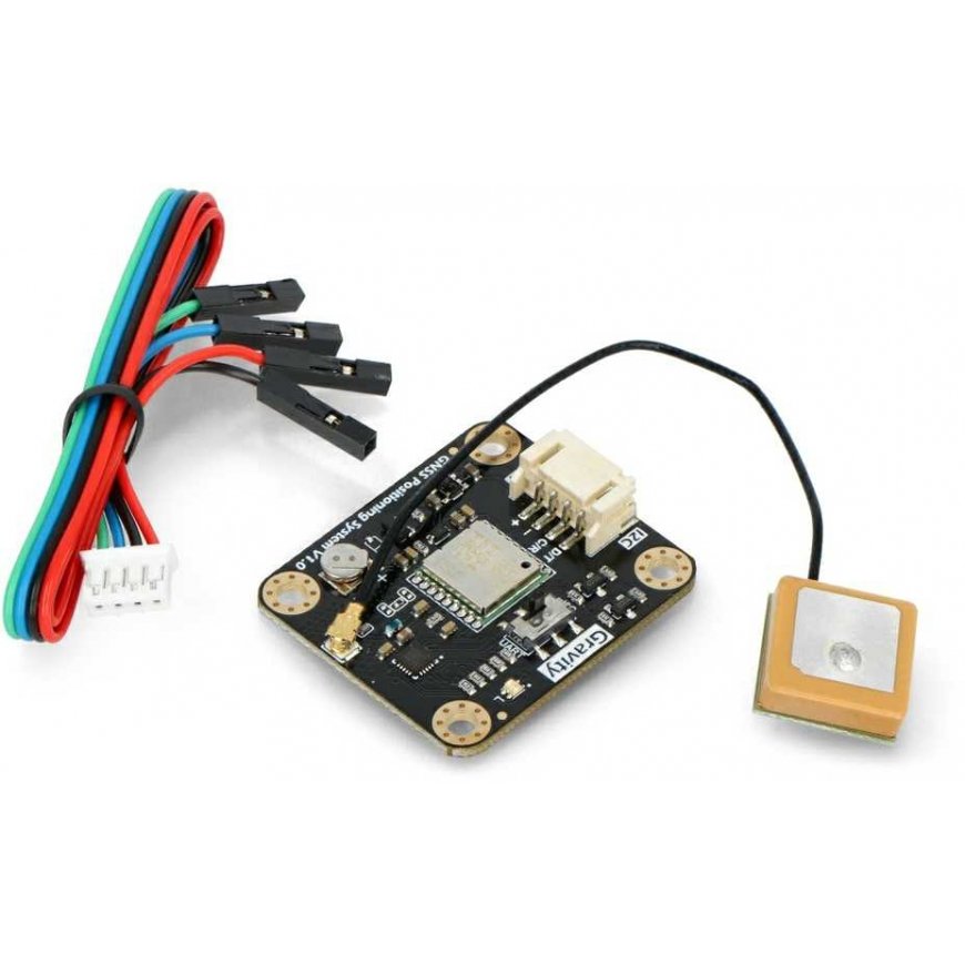 Gravity - BeiDou GNSS GPS receiver module - I2C/UART - DFRobot TEL0157 – 4