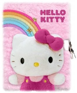 Kids Licensing Hello Kitty plush diary