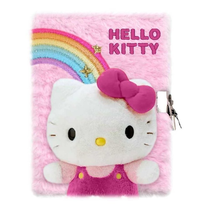 Lasten lisensointi Hello Kitty pehmopäiväkirja
