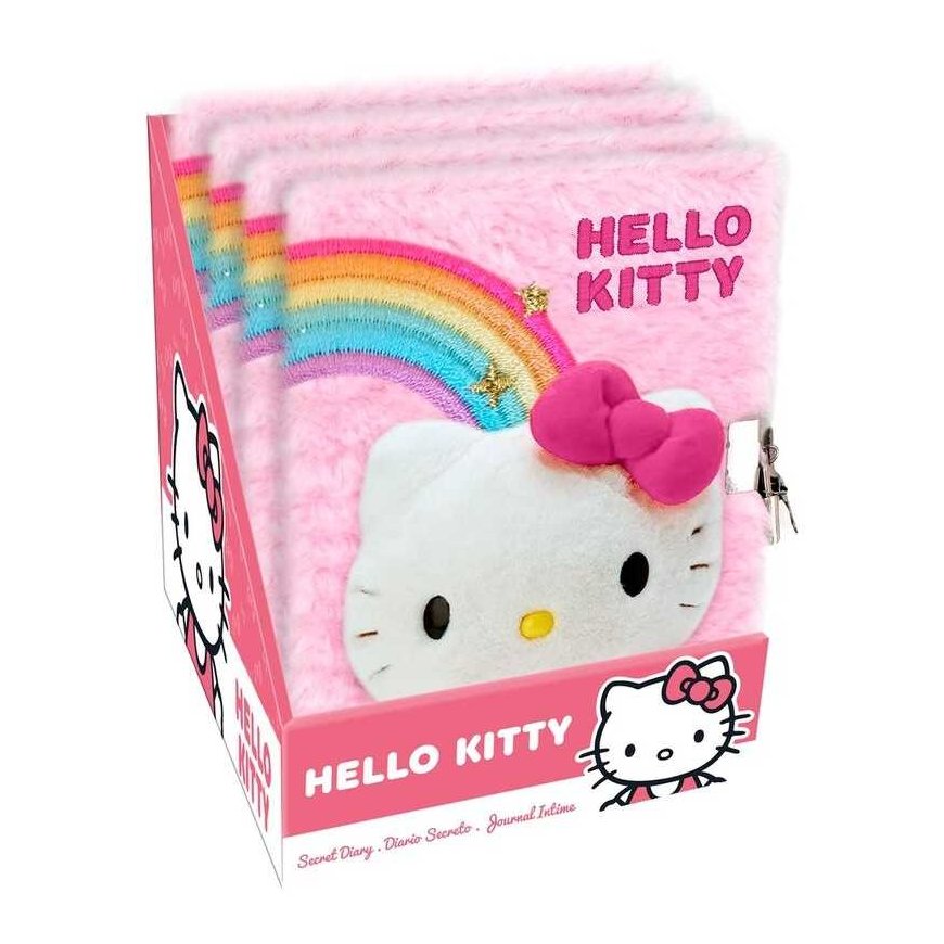 Lasten lisensointi Hello Kitty pehmopäiväkirja – 3