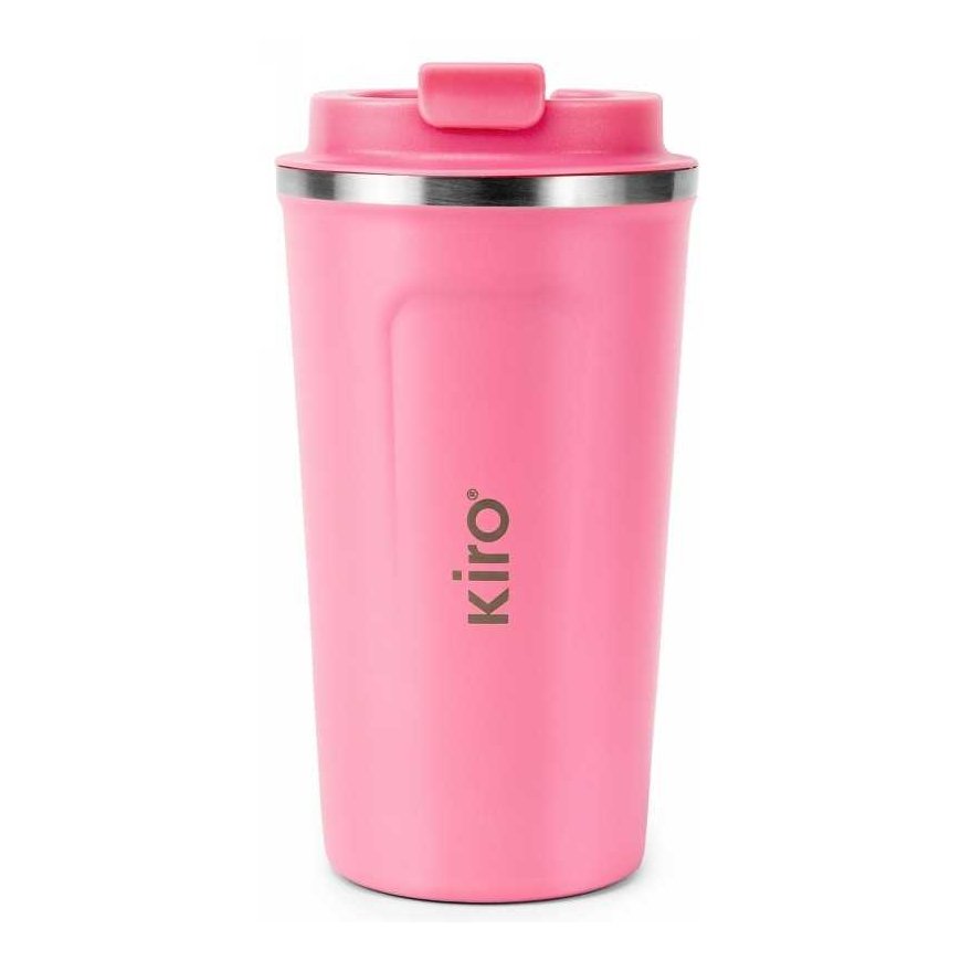 Tyhjiöeristetty termosmuki KIRO KI511P, pinkki, 510 ml