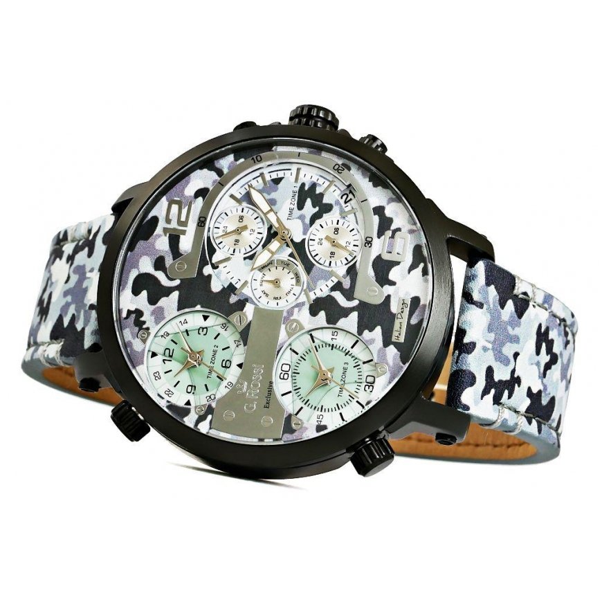 Men's watch G. ROSSI - E11706A2-6F2 (zg336d) + box – 5