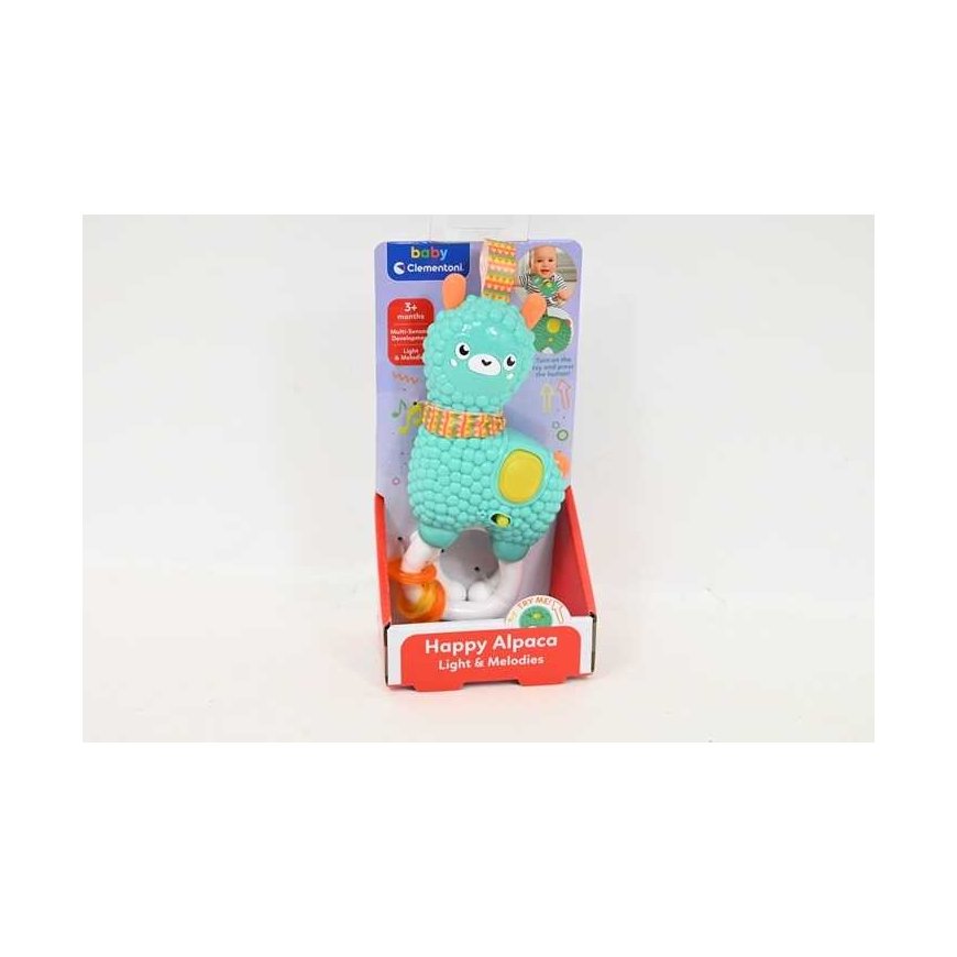 Clementoni Toys CLE BABY iloinen helistin Alpaca 17573