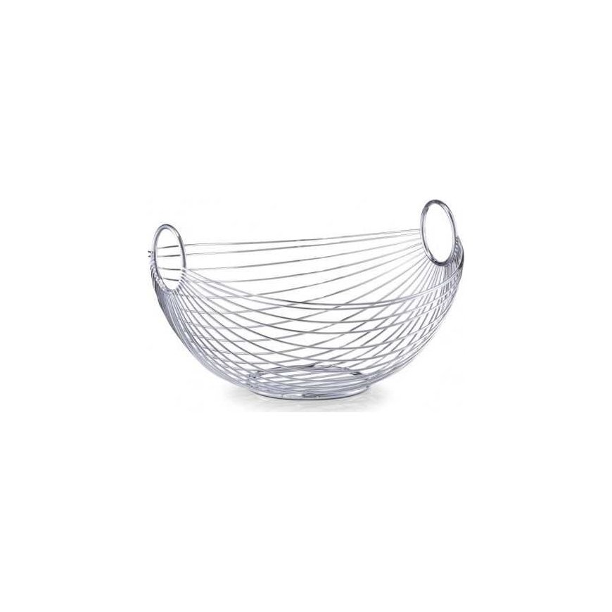 Fruit and Vegetable Basket - Metal, Oval, ZELLER
