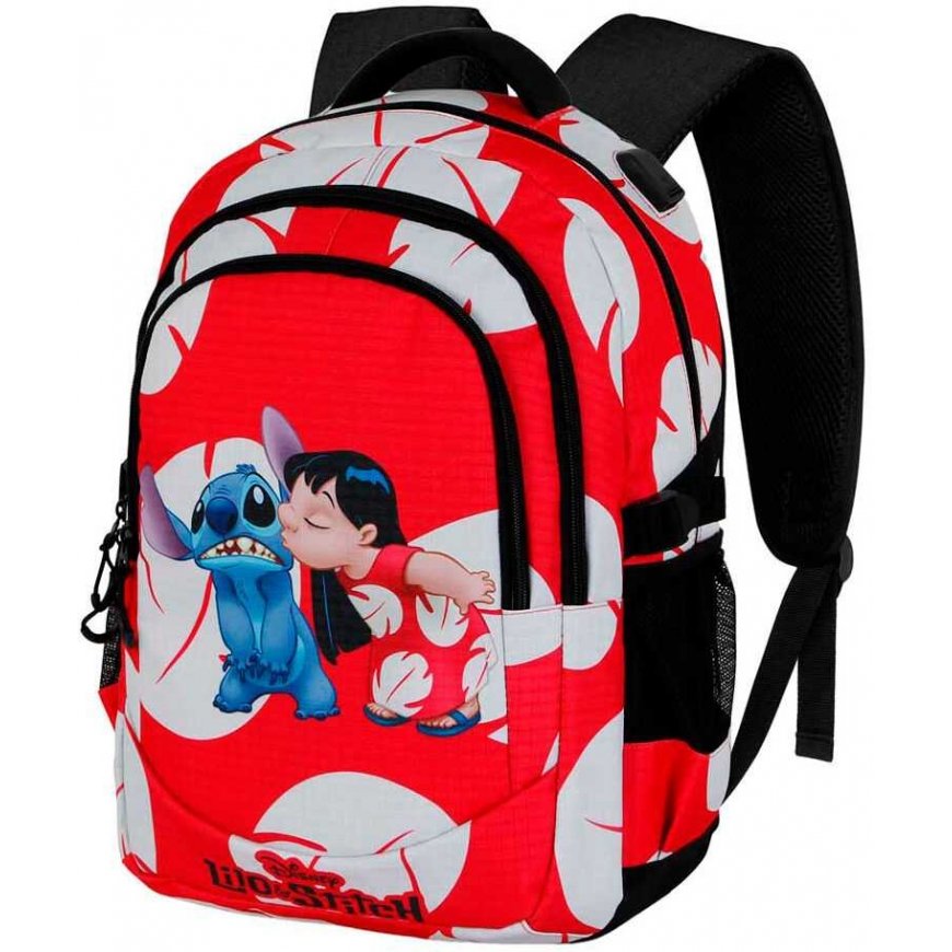 Karactermania Disney Stitch Kiss adaptable backpack 44cm – 2