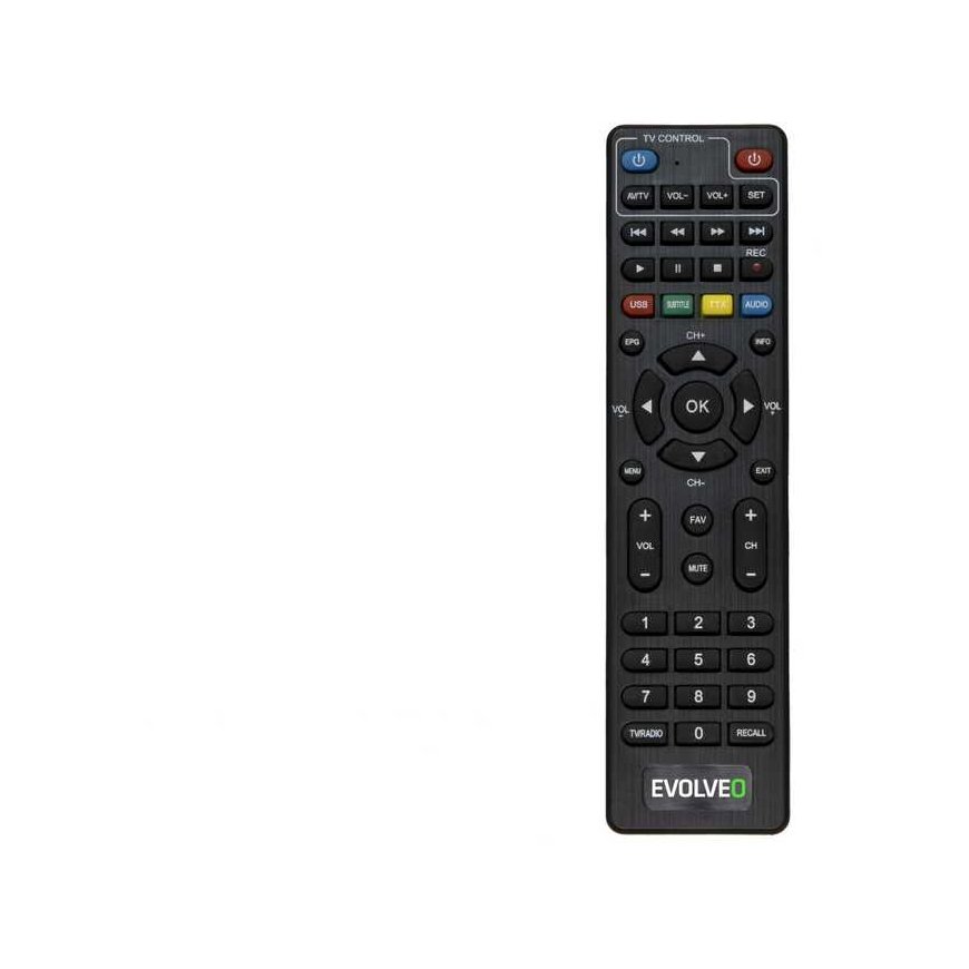 Receiver TV Evolveo Omega S3, HD DVB-T2 H.265/HEVC recorder – 3