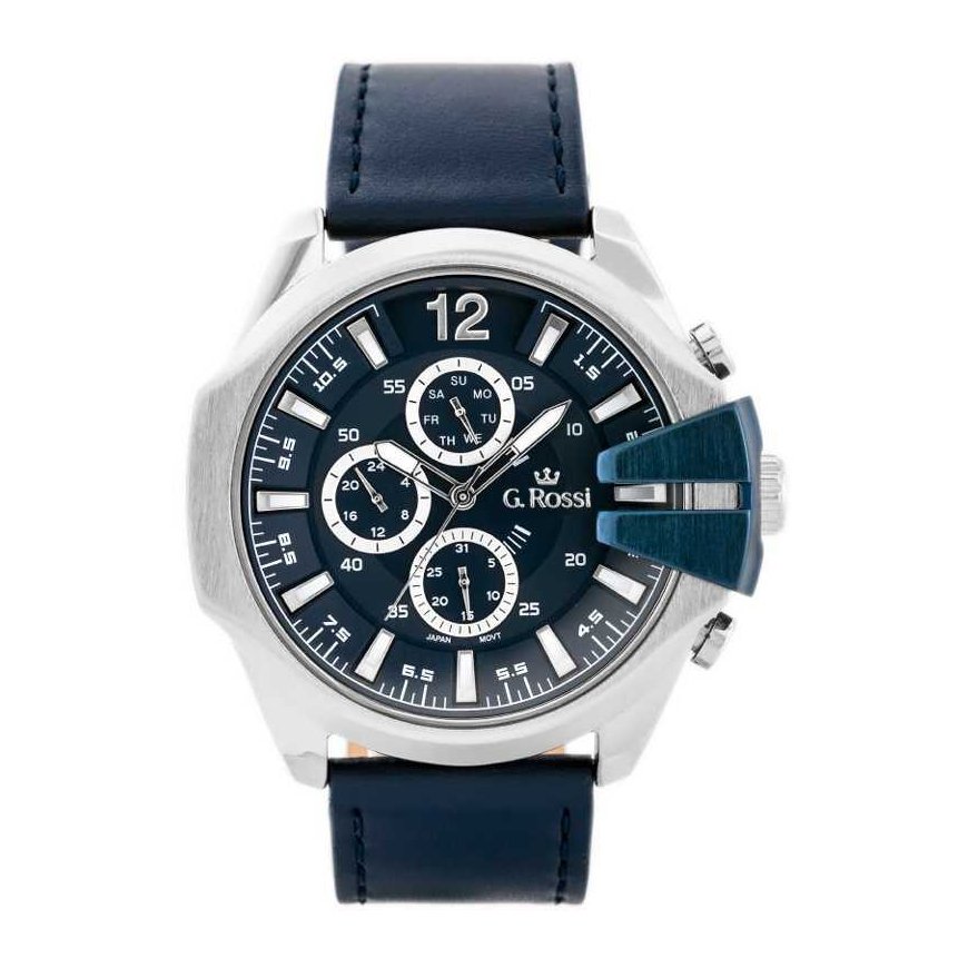 MEN'S WATCH G. ROSSI - E6122A - EXCLUSIVE (zg249e) + box