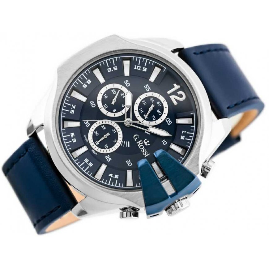 MEN'S WATCH G. ROSSI - E6122A - EXCLUSIVE (zg249e) + box – 3