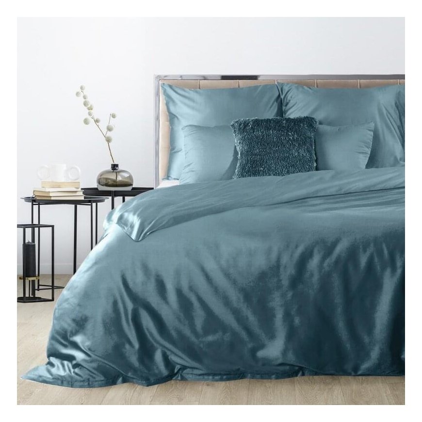 Eurofirany DIVA LINE DINA High quality cotton satin monochrome bedding set, 220 X 200 cm, 2 pcs. 70 X 80 cm – 2