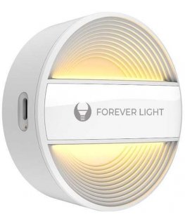 LED Night Lamp round PURE FLC-20 ALMA PIR white color 500mAh Forever Light