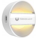 LED Night Lamp round PURE FLC-20 ALMA PIR white color 500mAh Forever Light
