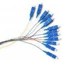 Qoltec 12 x SC/UPC fiber optic patch cord | Singlemode | G657A2 | 2 m Qoltec 12 x SC/UPC fiber optic patch cord | Singlemode | G657A2 | 2 m