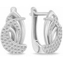 Brilio Silver Brilio Silver Gorgeous silver earrings with zircons EA137W Brilio Silver Brilio Silver Gorgeous silver earrings with zircons EA137W