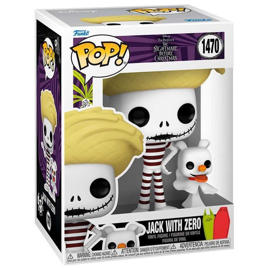 Funko POP figure Disney Nightmare Before Christmas Jack with Zero – 2