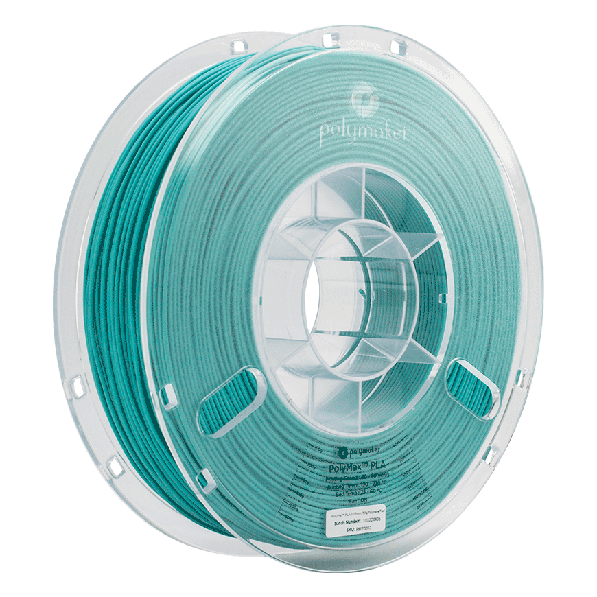 Polymaker PolyMax Tough PLA - 0,75 kg - 1,75 mm - Sinivihreä