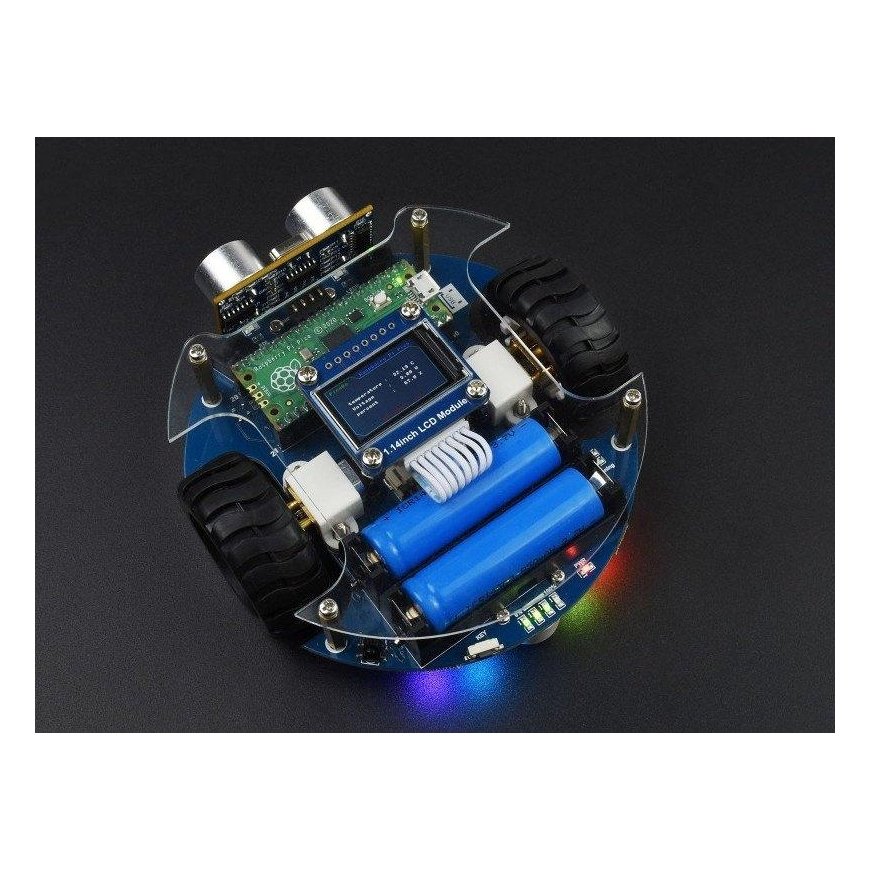 PicoGo Mobile Robot - nuotoliniu būdu valdomas robotas, skirtas Raspberry Pi Pico - Waveshare 20396 – 4