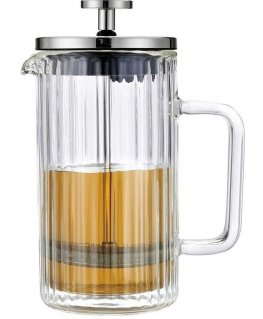 ZAPARZACZ DO KAWY HERBATY SZKLANY 350ML FRENCH PRESS KLAUSBERG KB-7756 Silver
