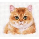 Beldizart Cross stitch kit "Teddy bear cat" S1-36 Beldizart Cross stitch kit "Teddy bear cat" S1-36