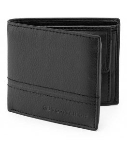 Tom Tailor Men´s leather wallet 12215 60 Black