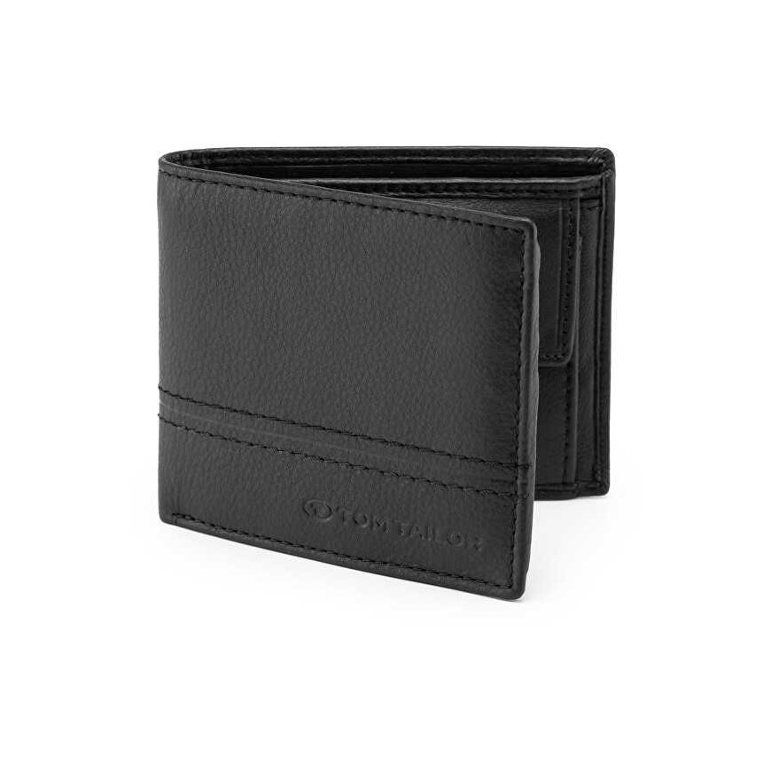 Tom Tailor Men´s leather wallet 12215 60 Black