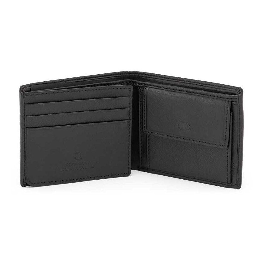 Tom Tailor Men´s leather wallet 12215 60 Black – 2